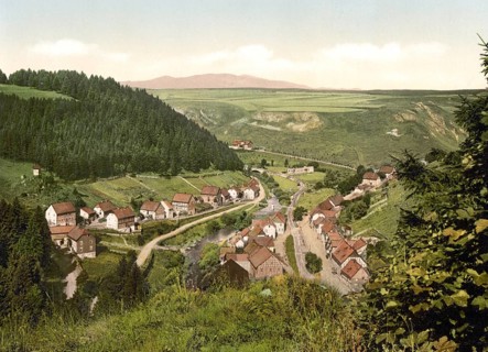 Cave village Ruebeland is a village of the town Oberharz am Brocken in the district Harz in Saxony-Anhalt