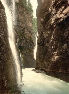 The Partnach Gorge in Bavaria
