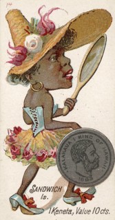 Coins from different countries with symbolic persons