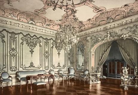 The Bedroom of Frederick the Great in the City Palace of Potsdam
