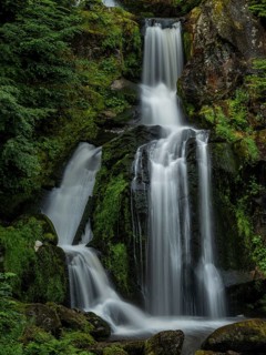 Triberg Waterfalls in the Black Forest