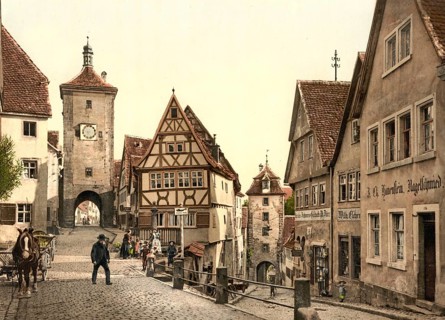 The Ploenlein in Rothenburg ob der Tauber