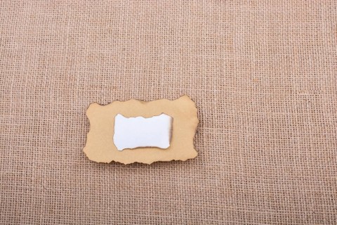 Paper with some burned edges