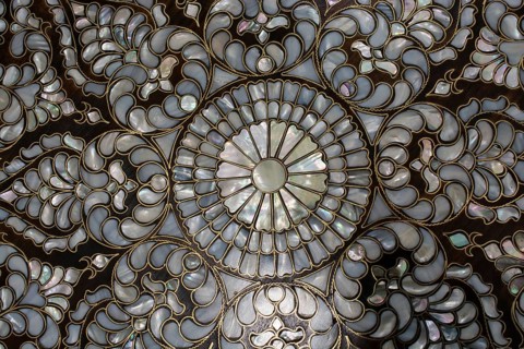 Ottoman art example of Mother of Pearl inlays