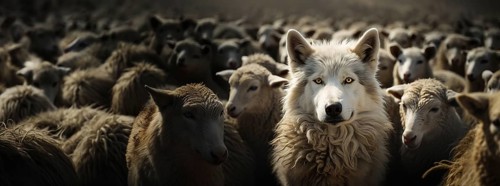 A wolf in sheep's clothing