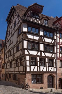 Historic half-timbered house