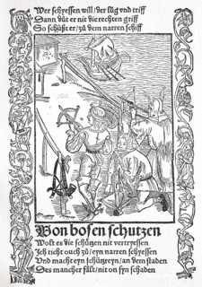 The Ship of Fools by Sebastian Brant