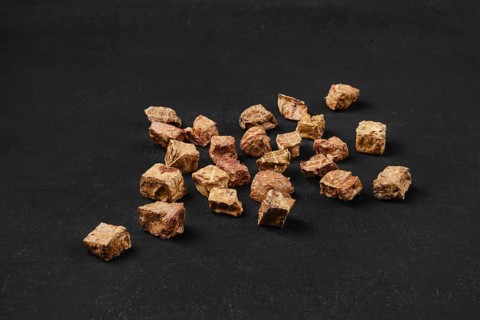 Dried animal lungs reward and treats for dogs