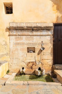Fountain at Preveli Monastery