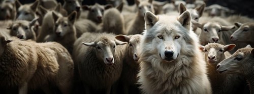 A wolf in sheep's clothing