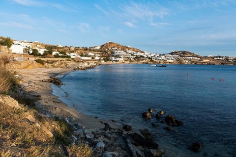 Overlook over Agios Ioannis Beach