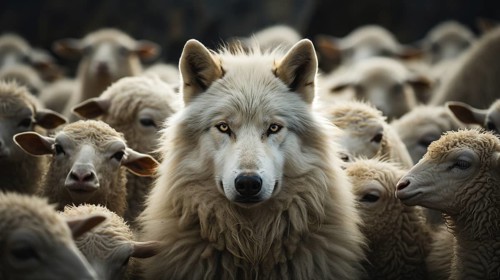 A wolf in sheep's clothing