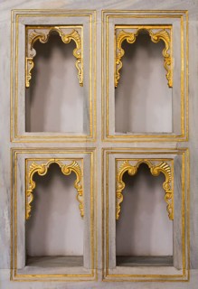 Ottoman marble carving art in detail