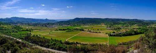 View over the valley
