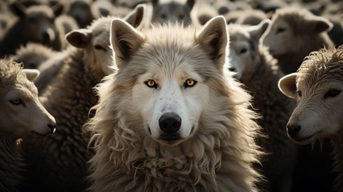 A wolf in sheep's clothing