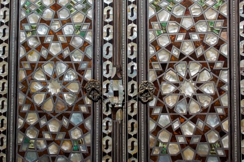 Ottoman art example of Mother of Pearl inlays
