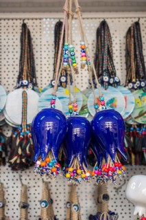 Evil eye bead as Amulet souvenir from Turkey
