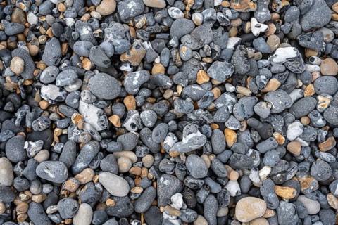 Round cut pebbles