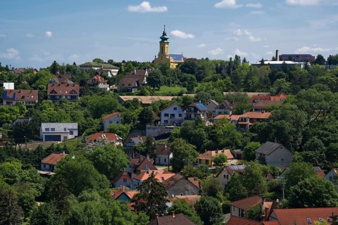 View from the castle in Veszprem