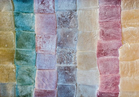 Turkish delight sweets made in Traditional style