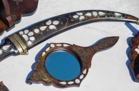 Ottoman art example of Mother of Pearl inlays