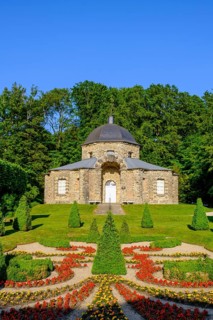 Baroque Garden and Oriental Building