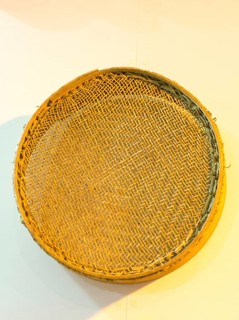 Traditional type sieve made of wood