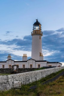 Sunset over Mull of Galloway Lighthouse