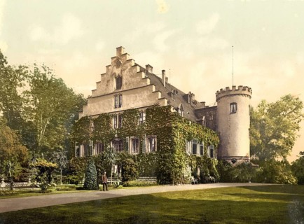 Rosenau Castle near Coburg in Bavaria