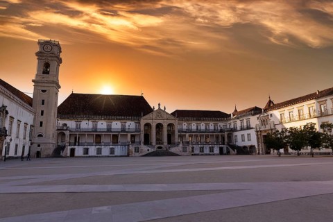 Historic building of the University of Coimbra
