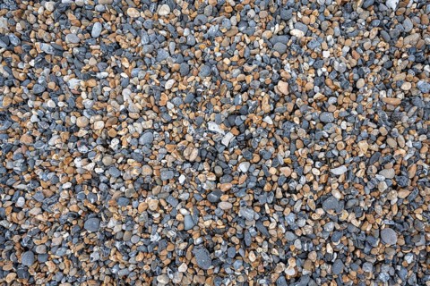 Round cut pebbles