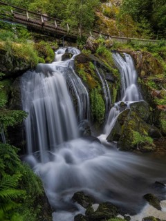 Triberg Waterfalls in the Black Forest