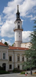 The historic Fire Tower in Veszprem