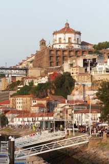 View of Cais de Gaia waterfront