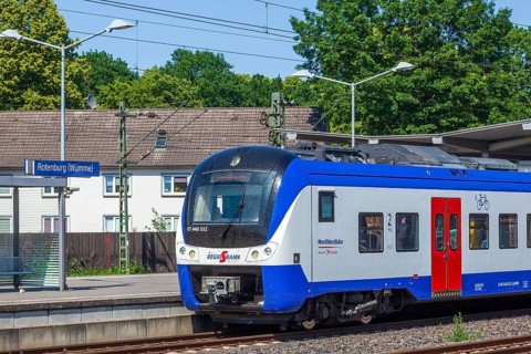 Local train of the Nordwestbahn