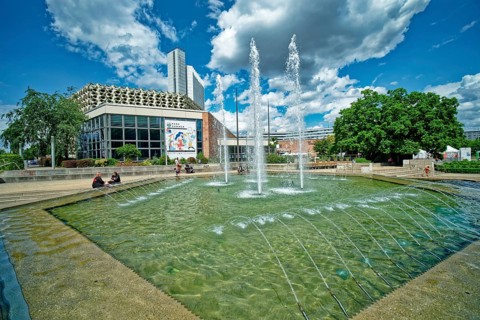 Civic hall and Dorint Kongresshotel