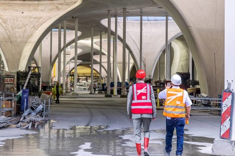 Construction site main station