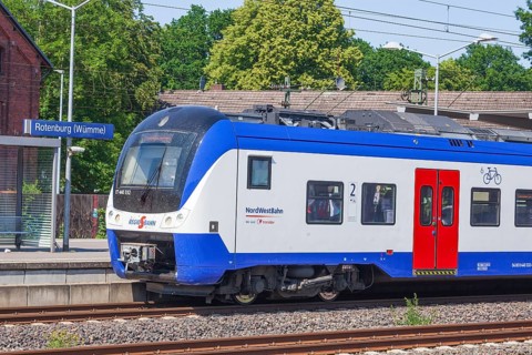 Local train of the Nordwestbahn