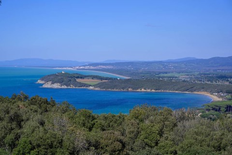 View of the Gulf of Baratti