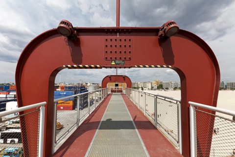 Historic crane Titan