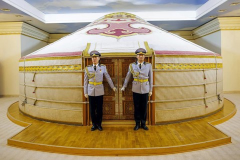 State yurt of Ukhnaa Khurelsukh