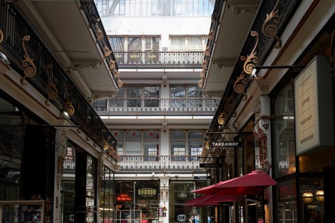 Interior view