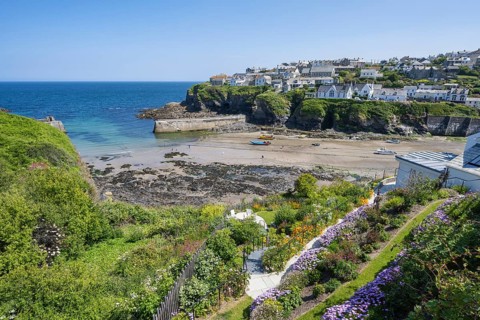 View of Port Isaac Harbour