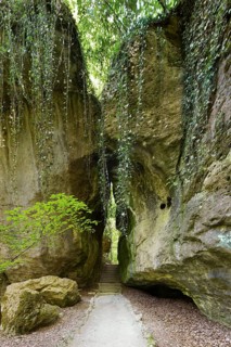 Split rock