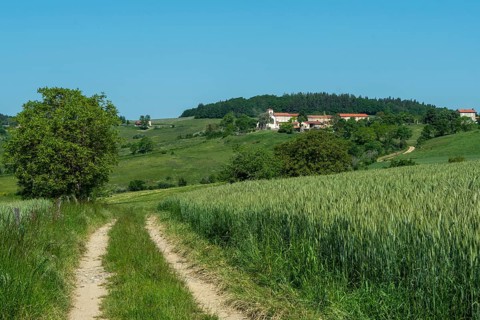 La Chapelle sur Usson village