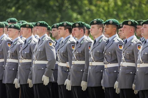 Soldiers of the Guard Battalion of the German Armed Forces
