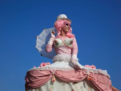 Woman in fantasy costume
