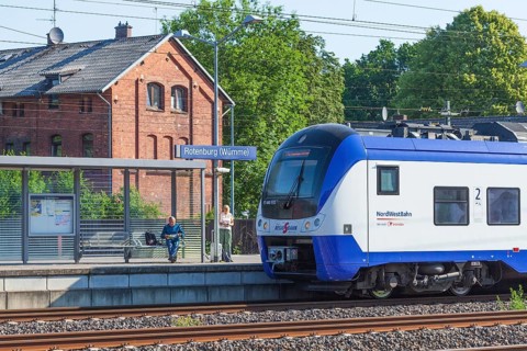 Local train of the Nordwestbahn