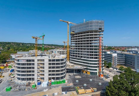 Allianz Park construction site