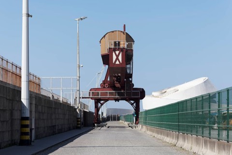 Historical crane Titan